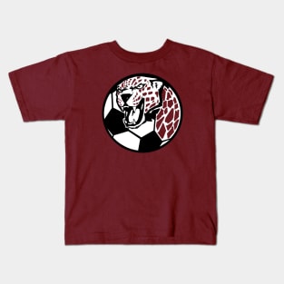 Jaguar Soccer (black ball edition Kids T-Shirt